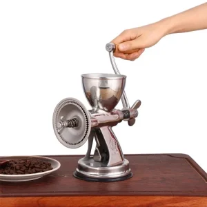 Stainless Steel Manual Coffee Bean Grinder Household Hand Crank Grinder